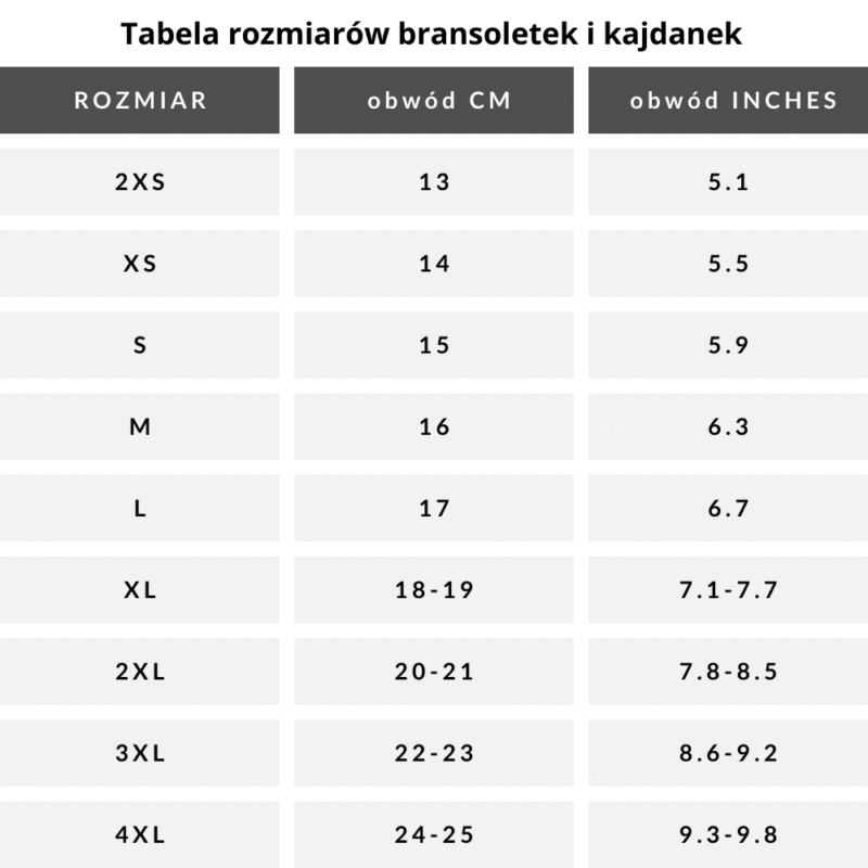 bransoletki pl rozmiary