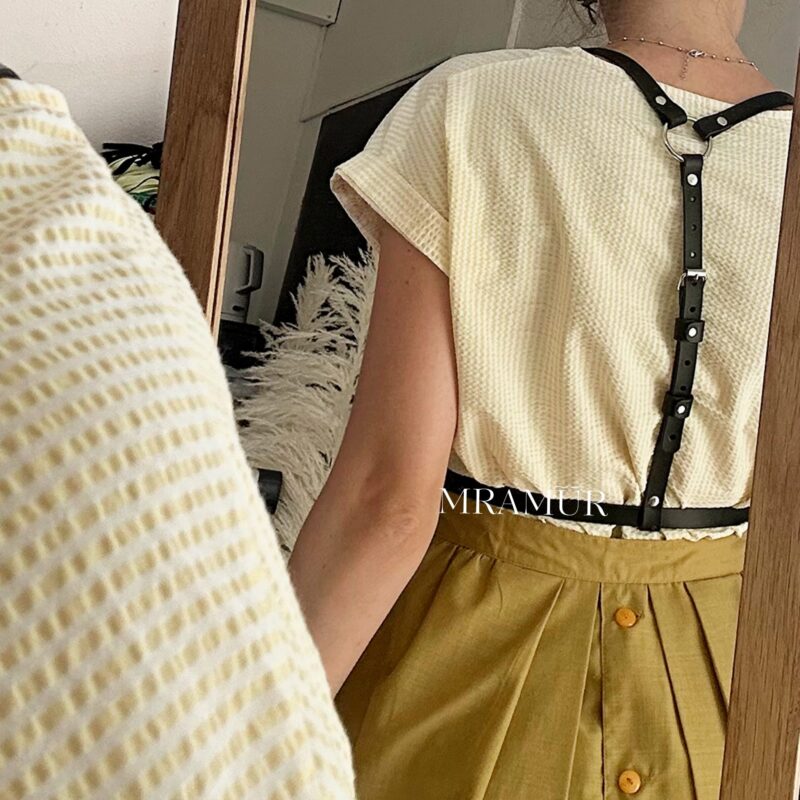 Harness damski z mini torebką - obrazek 2