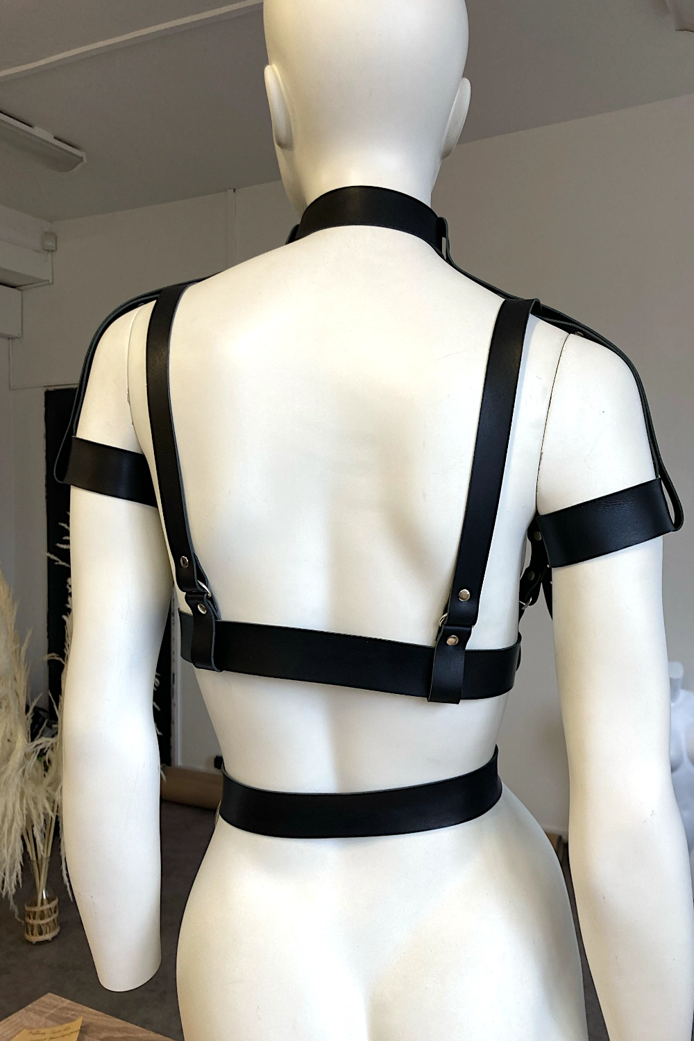 Szelki festiwalowe z paskiem z tylu