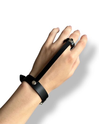 bransoletka damska skorzana