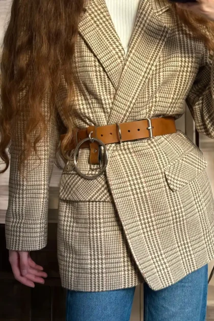 Paski skórzane damskie